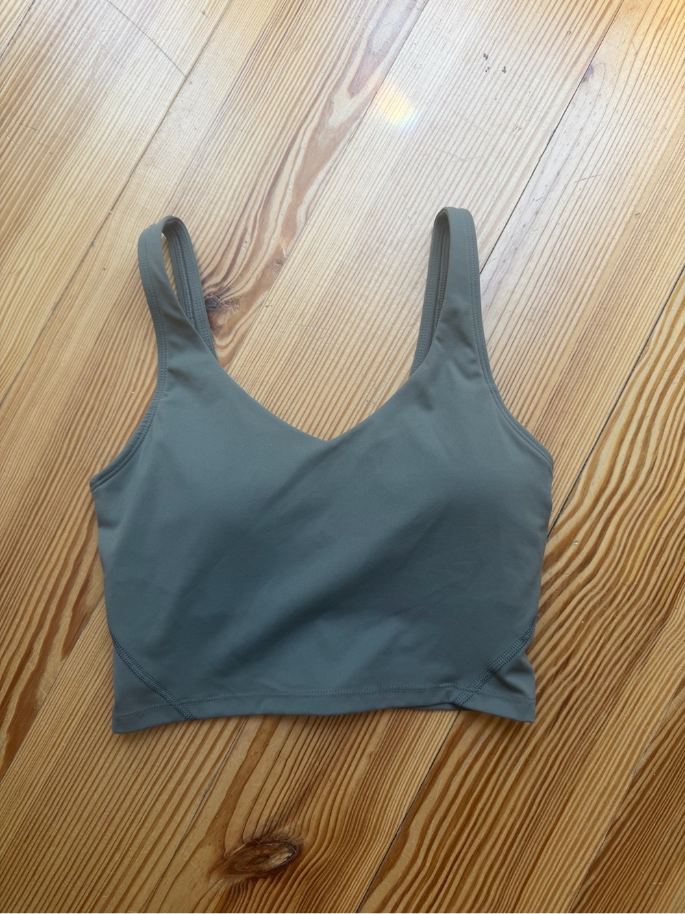 lululemon Olive Green aline tank